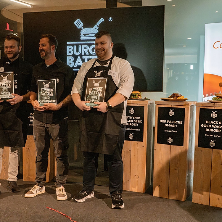 Die drei Besten: Toni Tänzer (2.), Tobias Flor (1.), Bastian Heider (3.) (v.l.n.r.).